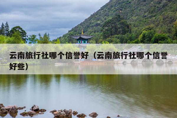 云南旅行社哪个信誉好（云南旅行社哪个信誉好些）