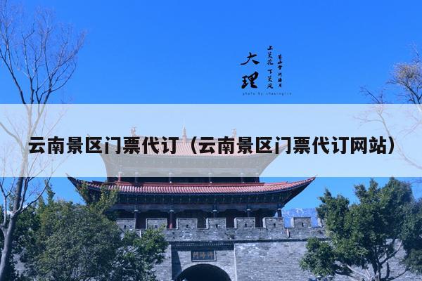 云南景区门票代订（云南景区门票代订网站）